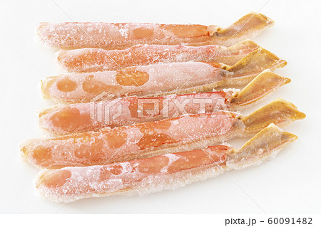 下準備して冷凍したカニの足 60091482