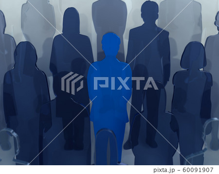 CG 3D イラスト 立体 デザイン シルエット ネットワーク インフルエンサー インフルエンザ CG 3D イラスト 立体 デザイン シルエット ネットワーク インフルエンサー インフルエンザ 60091907