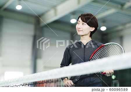 テニス テニスクラブ テニススクール フィットネス スポーツジム 女性 テニス テニスクラブ テニススクール フィットネス スポーツジム 女性 60096589