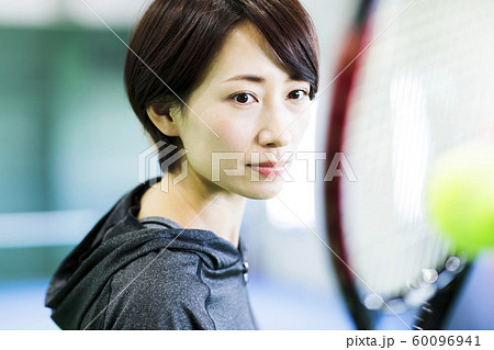 テニス テニスクラブ テニススクール フィットネス スポーツジム 女性 テニス テニスクラブ テニススクール フィットネス スポーツジム 女性 60096941