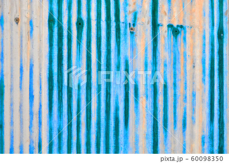 錆びたトタン、波板、錆び、アンティーク、経年劣化、金属、 錆びたトタン、波板、錆び、アンティーク、経年劣化、金属、 60098350