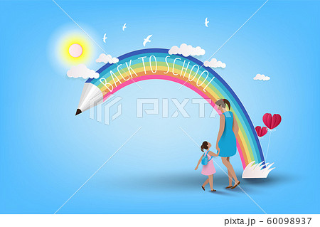 Welcome back to school vector illustration. 60098937