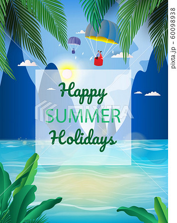 Summertime party on the tropical paradise beach. 60098938