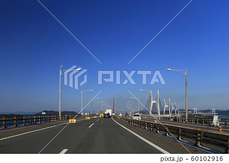 瀬戸大橋上り線(与島橋・岩黒島橋・櫃石島橋・下津井瀬戸大橋) 瀬戸大橋上り線(与島橋・岩黒島橋・櫃石島橋・下津井瀬戸大橋) 60102916