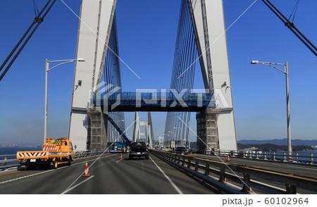 瀬戸大橋上り線(岩黒島橋・櫃石島橋・下津井瀬戸大橋) 瀬戸大橋上り線(岩黒島橋・櫃石島橋・下津井瀬戸大橋) 60102964