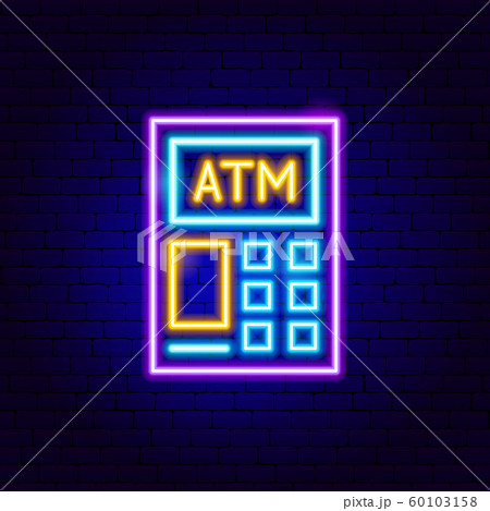 ATM Neon Sign ATM Neon Sign 60103158