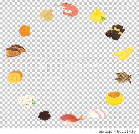 おせち料理 サークルフレーム おせち料理 サークルフレーム 60111439