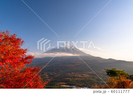 《山梨県》秋の富士山・紅葉台 《山梨県》秋の富士山・紅葉台 60111777