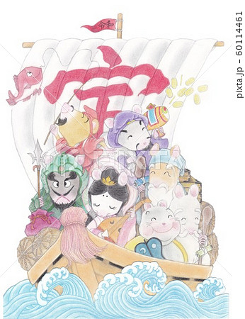宝船.子年七福神 宝船.子年七福神 60114461