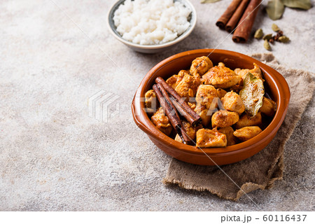 Chicken tikka masala. Traditional Indian dish 60116437