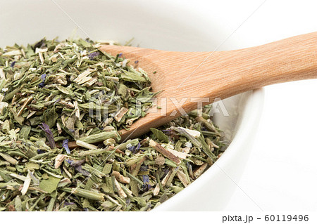 ヒソップ　ヤナギハッカ　ドライハーブ: Hyssop Dry Leaves 60119496
