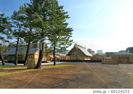 皇居東御苑　大嘗祭　大嘗宮一般公開　左側面後方 60124255