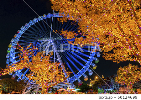 【東京都】よみうりランド　ジュエルミネーション　観覧車 60124699