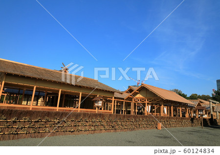 皇居東御苑　大嘗祭　大嘗宮一般公開　左側 60124834