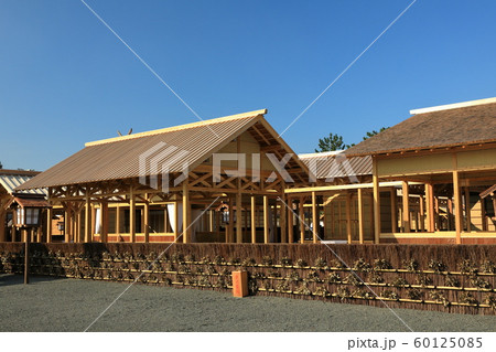 皇居東御苑　大嘗祭　大嘗宮一般公開　右側 60125085