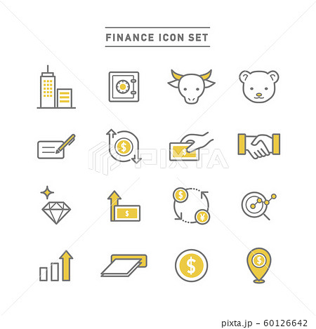 FINANCE ICON SET FINANCE ICON SET 60126642