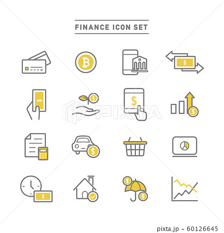 FINANCE ICON SET FINANCE ICON SET 60126645