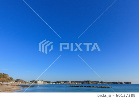 勝浦市の海岸 60127389