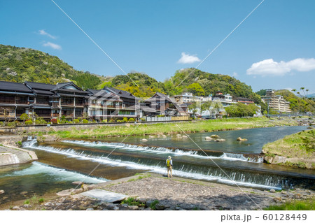 三朝温泉 初夏 新緑 三朝温泉 初夏 新緑 60128449