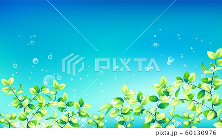 Vector summer nature background, blossoming 60130976