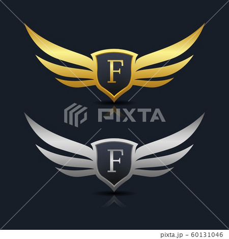 Wings Shield Letter I Logo Template Wings Shield Letter I Logo Template 60131046