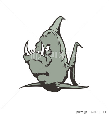 Sea Monster cartoon character Sea Monster cartoon character 60132041