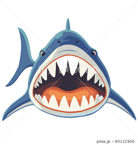 50 素晴らしいイラスト サメ 正面 すべてかわいい動物