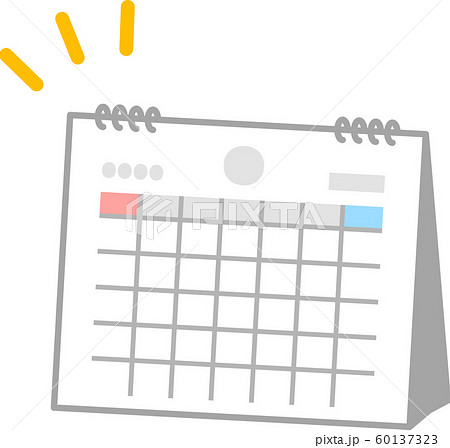 卓上カレンダー	 60137323