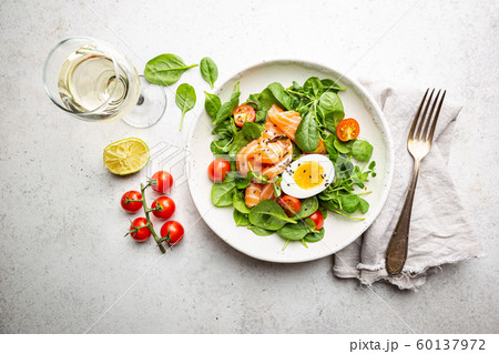 Healthy home made salad. Healthy home made salad. 60137972