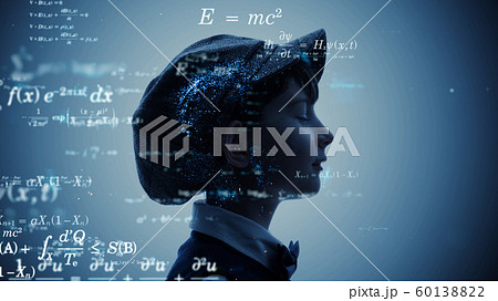 科学イメージ　方程式　定理　数学 60138822