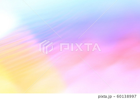 抽象的背景素材ーレインボーカラー・光線・光のベール 抽象的背景素材ーレインボーカラー・光線・光のベール 60138997