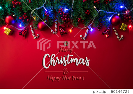 Christmas decoration and background concept. Christmas decoration and background concept. 60144725