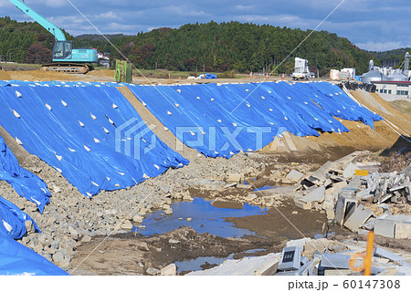 吉田川　堤防　決壊　復旧　工事 60147308