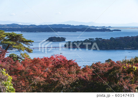 日本三景　松島　宮城県　東北 60147435