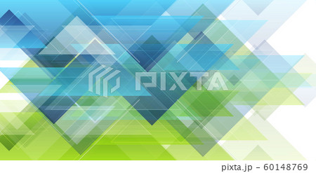 Green blue triangles tech abstract minimal Green blue triangles tech abstract minimal 60148769