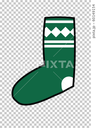 Christmas socks green 60149154