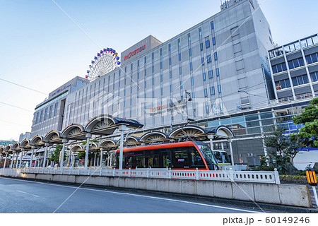 愛媛県松山市　伊予鉄道の松山市駅 60149246