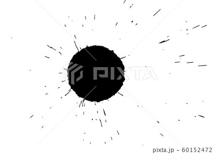 Grunge black droplet splash textured background 60152472