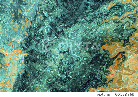 Abstract colored background from spilled paints 60153569