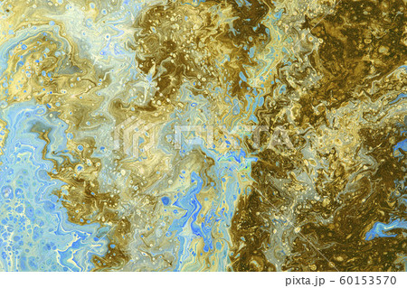 Abstract colored background from spilled paints 60153570