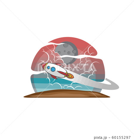 space shuttle rocket sign color logo logotype 60155297
