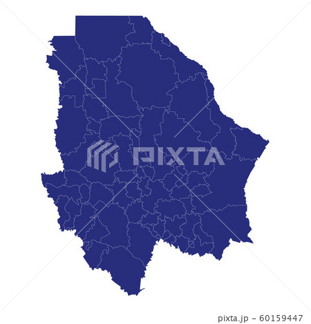 High Quality map is a state of Mexico High Quality map is a state of Mexico 60159447