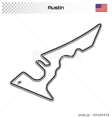 Grand prix race track for motorsport and autosport 60160459