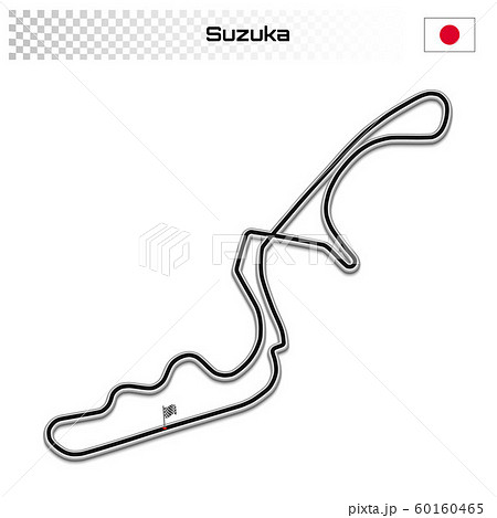 Grand prix race track for motorsport and autosport Grand prix race track for motorsport and autosport 60160465