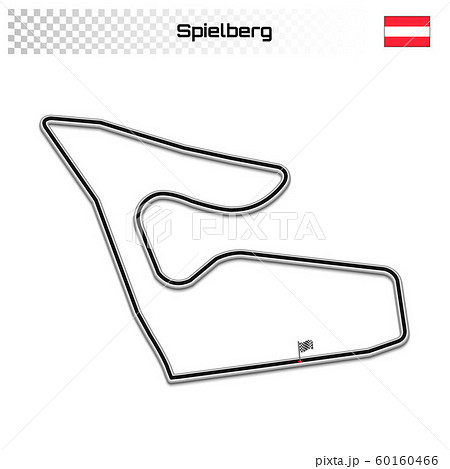 Grand prix race track for motorsport and autosport Grand prix race track for motorsport and autosport 60160466