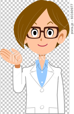 一個穿著白色長袍的女人來指導 60160977