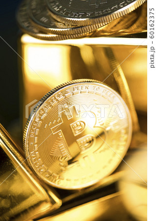 Cryptocurrency concept. Virtual currency 60162375
