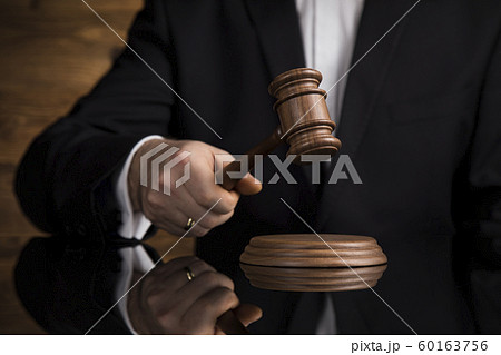 Courtroom, Judge, male judge in black mirror 60163756