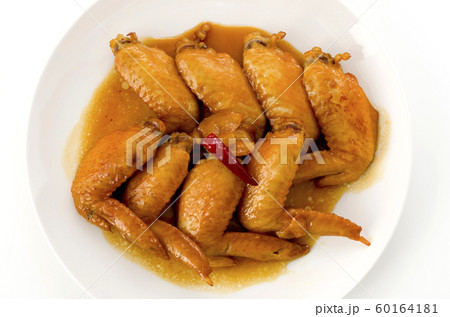 手羽先の甘辛照り焼き 手羽先の甘辛照り焼き 60164181