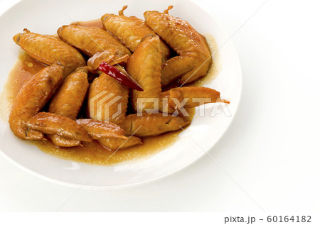 手羽先の甘辛照り焼き 手羽先の甘辛照り焼き 60164182